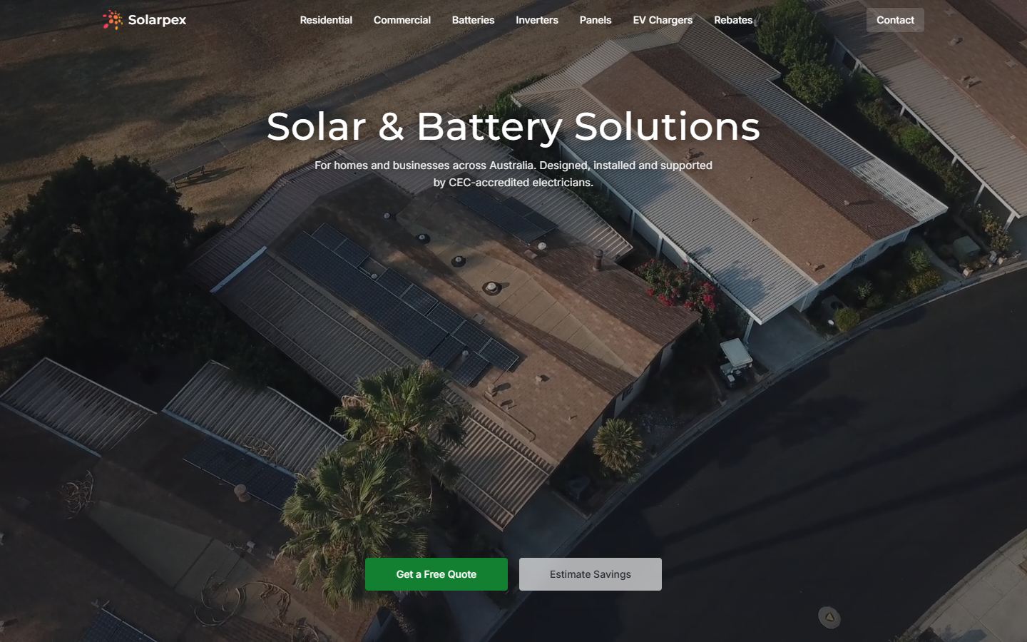 Solarpex website